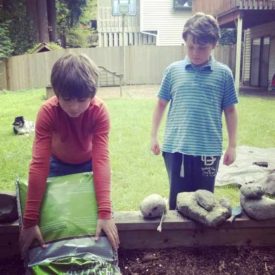 kids gardening 2015